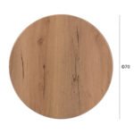 ΕΠΙΦΑΝΕΙΑ ΤΡΑΠΕΖΙΟΥ Φ70Χ2.5εκ. WERZALIT ΦΥΣΙΚΟ HM5228.14 - Image 2