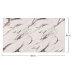 ΕΠΙΦΑΝΕΙΑ ΤΡΑΠΕΖΙΟΥ WERZALIT 120Χ80Χ3.5εκ. MARBLE WHITE-GREY 5657 HM5630.11 - Image 2
