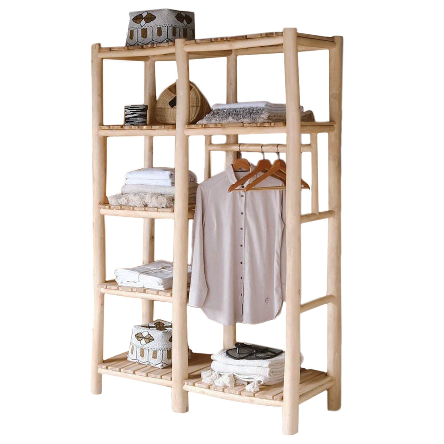 epiplo-eisodoy-fb99550-xylo-teak-se-fysi ΕΠΙΠΛΟ ΕΙΣΟΔΟΥ BALEN HM9550 ΞΥΛΟ ΤΕΑΚ ΣΕ ΦΥΣΙΚΟ ΧΡΩΜΑ 120x50x180Yεκ. - Image 1