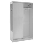 ΕΠΙΠΛΟ ΕΙΣΟΔΟΥ ΜΕ ΣΥΡΟΜΕΝΗ ΝΤΟΥΛΑΠΑ Κ ΚΑΘΡΕΦΤΗ DULCE ΛΕΥΚΟ HM2424.03 118x45x210 εκ. - Image 3