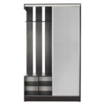 ΕΠΙΠΛΟ ΕΙΣΟΔΟΥ ΜΕ ΣΥΡΟΜΕΝΗ ΝΤΟΥΛΑΠΑ Κ ΚΑΘΡΕΦΤΗ DULCE WENGE HM2424.02 118X45X210Yεκ. - Image 4