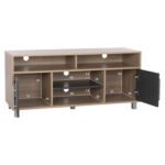 ΕΠΙΠΛΟ ΤΗΛΕΟΡΑΣΗΣ DANNA ΜΕΛΑΜΙΝΗΣ HM2202.04 SONAMA-ΓΚΡΙ 120x40x55 εκ. - Image 3