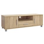 ΕΠΙΠΛΟ ΤΗΛΕΟΡΑΣΗΣ ΜΕΛΑΜΙΝΗΣ MACIE HM2203.02 SONAMA 120x40x39Υ εκ. - Image 2