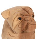 ΕΠΙΤΡΑΠΕΖΙΟ ΔΙΑΚΟΣΜΗΤΙΚΟ DOZER BULLDOG ΞΥΛΟ SUAR ΣΕ ΦΥΣΙΚΟ ΧΡΩΜΑ HM7923 9x8x12Y εκ. - Image 6