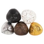 ΕΠΙΤΡΑΠΕΖΙΟ ΔΙΑΚΟΣΜΗΤΙΚΟ HM4326.04 ΚΑΡΥΔΑ ΣΕ ΑΣΗΜΙ ΧΡΩΜΑ 20x20x20Υεκ - Image 5