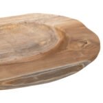 ΕΠΙΤΡΑΠΕΖΙΟ ΔΙΑΚΟΣΜΗΤΙΚΟ ΜΠΟΛ YOKI HM9628 ΞΥΛΟ ΤΕΑΚ Φ39x6,5Υ εκ. - Image 4