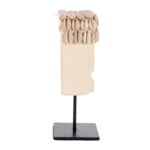 ΕΠΙΤΡΑΠΕΖΙΟ ΔΙΑΚΟΣΜΗΤΙΚΟ ΠΡΟΣΩΠΟ HM4313 PARAS STONE ΣΕ ΜΕΤΑΛΛΙΚΟ ΜΑΥΡΟ STAND 9x6x19Yεκ. - Image 4