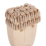 ΕΠΙΤΡΑΠΕΖΙΟ ΔΙΑΚΟΣΜΗΤΙΚΟ ΠΡΟΣΩΠΟ HM4313 PARAS STONE ΣΕ ΜΕΤΑΛΛΙΚΟ ΜΑΥΡΟ STAND 9x6x19Yεκ. - Image 6