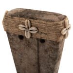 ΕΠΙΤΡΑΠΕΖΙΟ ΔΙΑΚΟΣΜΗΤΙΚΟ ΠΡΟΣΩΠΟ HM4315 PARAS STONE-ΜΕΤΑΛΛΙΚΟ ΜΑΥΡΟ STAND 10x7x21Υ εκ. - Image 5