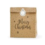 Beauty Home ΣΑΚΟΥΛΑΚΙΑ Merry Christmas, 3 ΤΜΧ  25x11x27cm