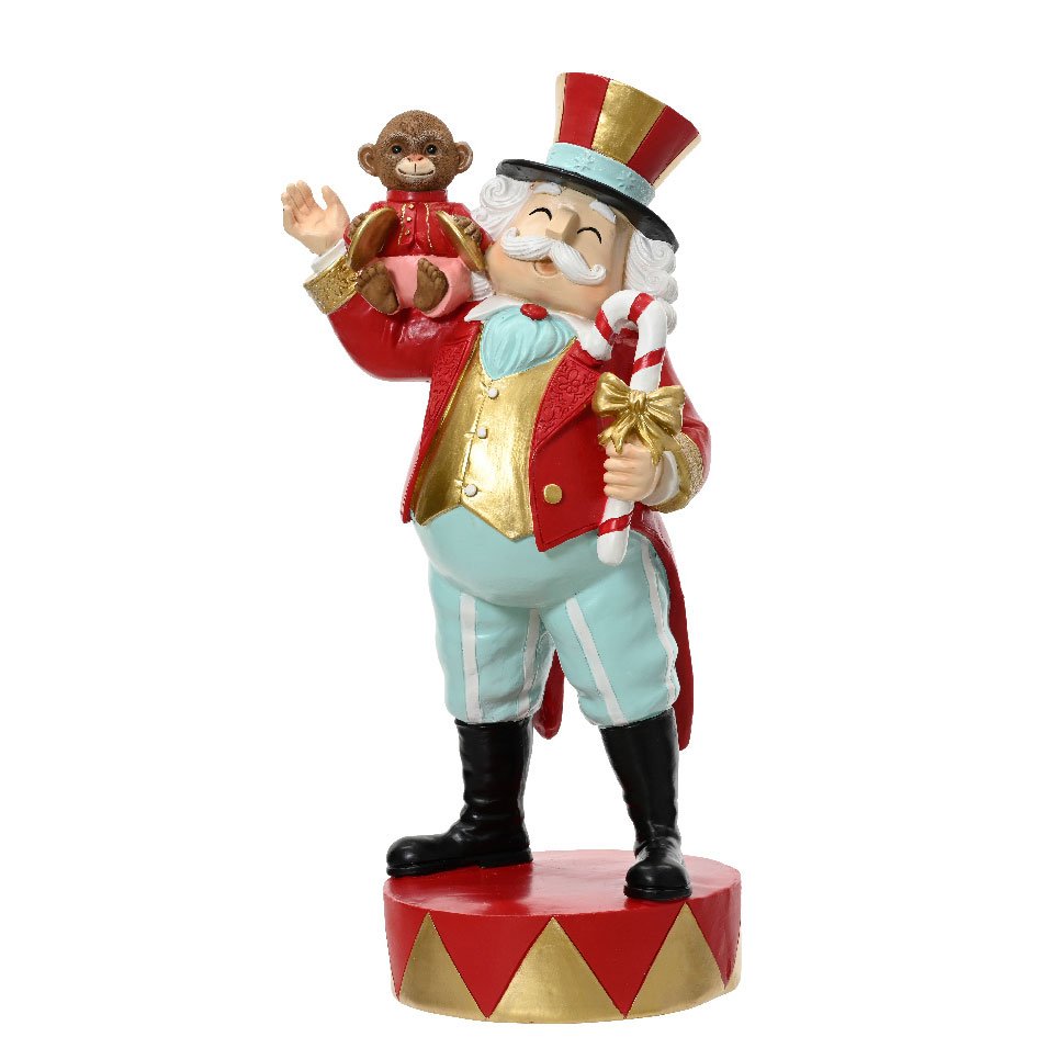 fb2990f6-e484-4a68-8682-a29c41287ee0 Beauty Home Διακοσμητικό τσίρκου 16.5 x 20.5 x 43 cm - Image 1