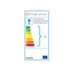 ΦΩΤΙΣΤΙΚΟ ΔΑΠΕΔΟΥ ΜΕΤΑΛΛΙΚΟ ΜΑΥΡΟ HM7342 35x30x183 εκ. - Image 6