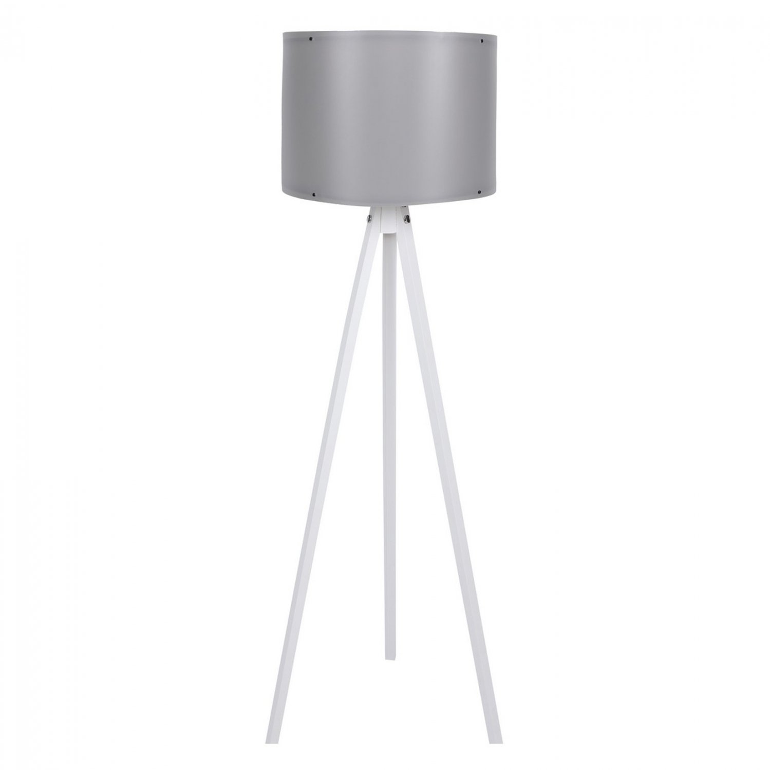 fotistiko-dapedoy-xylino-leyko-me-gkri-k-12 ΦΩΤΙΣΤΙΚΟ ΔΑΠΕΔΟΥ ΞΥΛΙΝΟ CAGNEY ΛΕΥΚΟ ΜΕ ΓΚΡΙ ΚΑΠΕΛΟ HM7272.06 Φ38x145 εκ. - Image 1