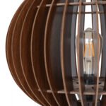 ΦΩΤΙΣΤΙΚΟ ΔΑΠΕΔΟΥ ΞΥΛΙΝΟ ΜΕ ΚΑΡΥΔΙ ΚΑΠΕΛΟ ΑΠΟ MDF HM7375.03 Φ36x145Υ εκ. - Image 4