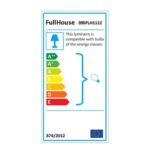 ΦΩΤΙΣΤΙΚΟ ΔΑΠΕΔΟΥ CAGNEY ΞΥΛΙΝΟ ΓΚΡΙ ΜΕ ΜΑΥΡΟ ΚΑΠΕΛΟ HM7272.10 Φ38x145 εκ. - Image 4