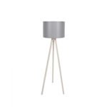 ΦΩΤΙΣΤΙΚΟ ΔΑΠΕΔΟΥ ΞΥΛΙΝΟ CAGNEY ΕΚΡΟΥ ΜΕ ΓΚΡΙ ΚΑΠΕΛΟ HM7272.16 Φ38x145 εκ.