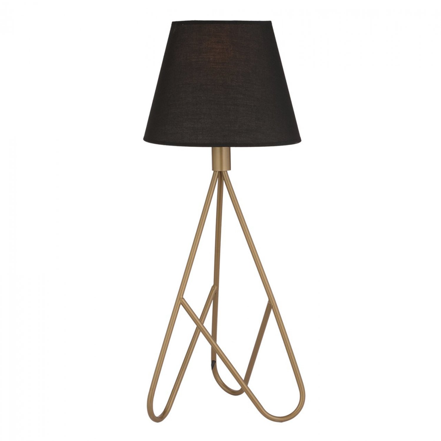 fotistiko-epitrapezio-metalliko-chryso-m ΦΩΤΙΣΤΙΚΟ ΕΠΙΤΡΑΠΕΖΙΟ ΜΕΤΑΛΛΙΚΟ ΧΡΥΣΟ ΜΑΥΡΟ HM7567.02 24x60Υ εκ. - Image 1