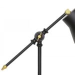 ΦΩΤΙΣΤΙΚΟ ΕΠΙΤΡΑΠΕΖΙΟ ΜΕΤΑΛΛΙΚΟ ΜΑΥΡΟ ΜΕ MDF HM7584.01 - Image 4