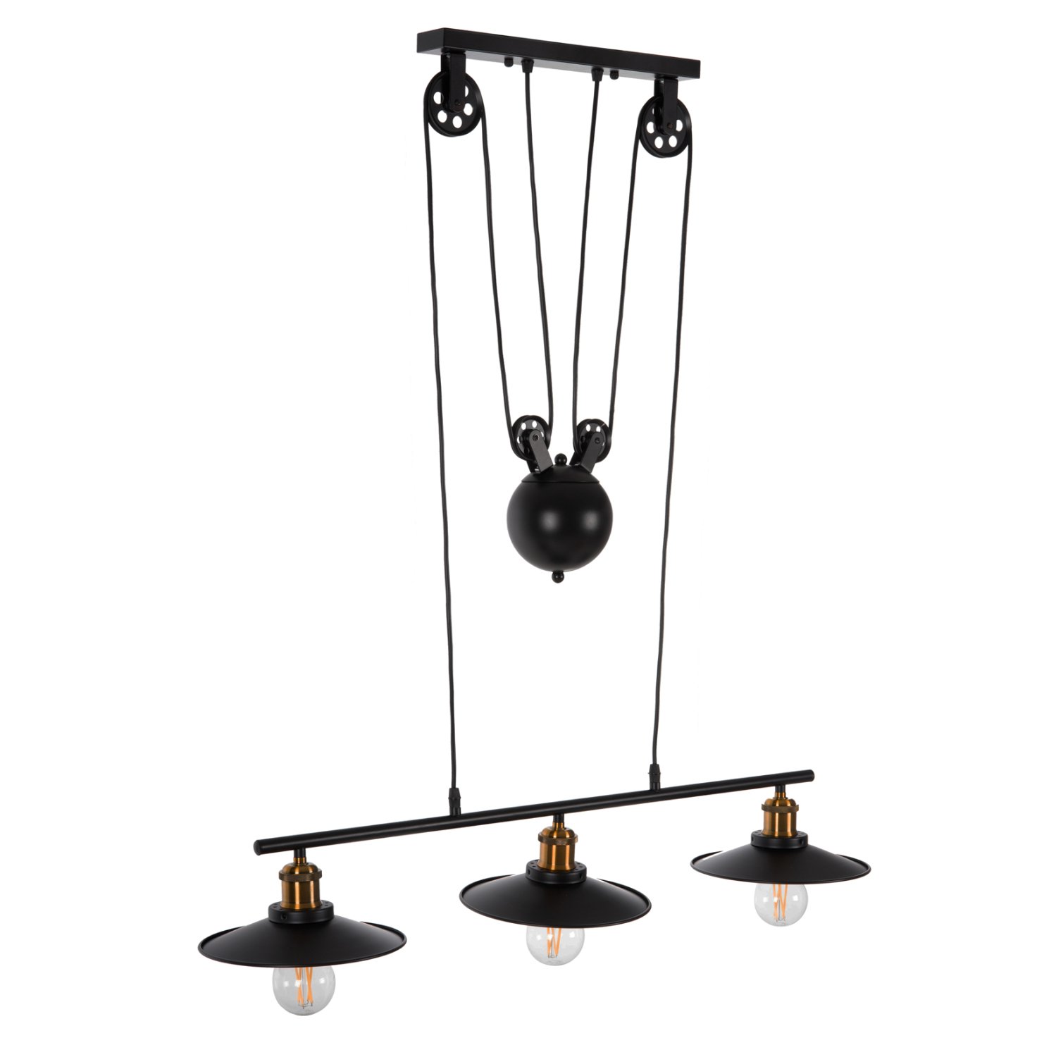 fotistiko-orofis-3-foto-fb94120-metallo- ΦΩΤΙΣΤΙΚΟ ΟΡΟΦΗΣ 3-ΦΩΤΟ HM4120 ΜΕΤΑΛΛΟ ΣΕ ΜΑΥΡΟ ΧΡΩΜΑ 91x91x95,5Υεκ - Image 1