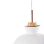 ΦΩΤΙΣΤΙΚΟ ΟΡΟΦΗΣ 3-ΦΩΤΟ ΚΡΕΜΑΣΤΟ HM4142 ΜΕΤΑΛΛΟ ΣΕ ΛΕΥΚΟ-ΓΚΡΙ-ΜΑΥΡΟ 120Υεκ - Image 4