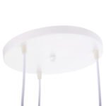 ΦΩΤΙΣΤΙΚΟ ΟΡΟΦΗΣ 3-ΦΩΤΟ ΚΡΕΜΑΣΤΟ HM4142 ΜΕΤΑΛΛΟ ΣΕ ΛΕΥΚΟ-ΓΚΡΙ-ΜΑΥΡΟ 120Υεκ - Image 6