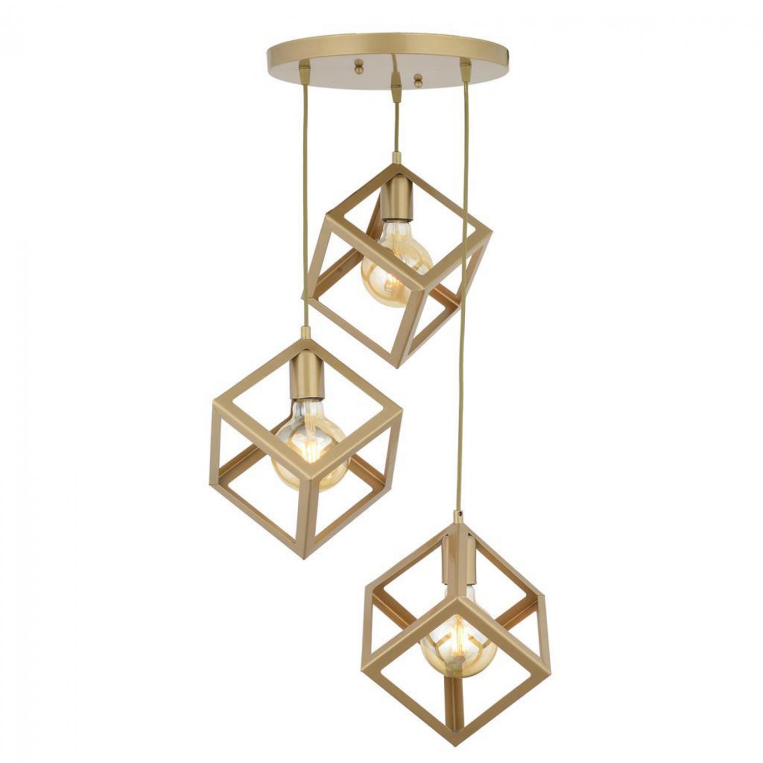 fotistiko-orofis-3foto-metalliko-chryso- ΦΩΤΙΣΤΙΚΟ ΟΡΟΦΗΣ 3ΦΩΤΟ ΜΕΤΑΛΛΙΚΟ ΧΡΥΣΟ HM7419.02 35x80Υ εκ. - Image 1