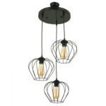 ΦΩΤΙΣΤΙΚΟ ΟΡΟΦΗΣ 3ΦΩΤΟ ΜΕΤΑΛΛΙΚΟ ΜΑΥΡΟ HM7564.01 40x80Υ εκ. - Image 3