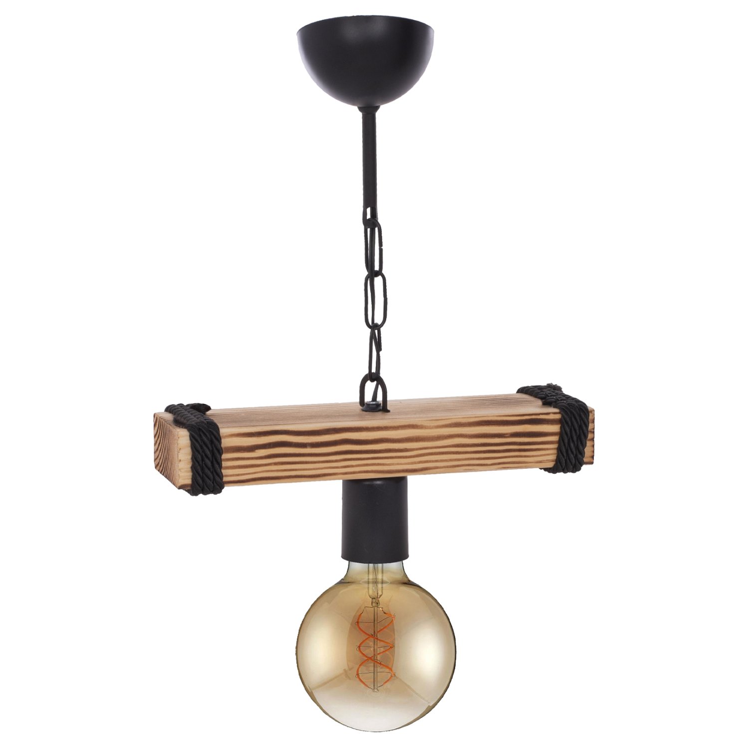 fotistiko-orofis-alysida-me-xylo-kai-ele ΦΩΤΙΣΤΙΚΟ ΟΡΟΦΗΣ ΑΛΥΣΙΔΑ ΜΕ ΞΥΛΟ ΚΑΙ ΕΛΕΥΘΕΡΗ ΛΑΜΠΑ 15x11x35Υ εκ.HM7697.01 - Image 1