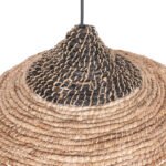 ΦΩΤΙΣΤΙΚΟ ΟΡΟΦΗΣ ΑΠΟ ΙΝΕΣ ΑΜΠΑΚΑ ΣΕ ΦΥΣΙΚΟ-ΜΑΥΡΟ HM7785 Φ45x23-60Υεκ. - Image 3