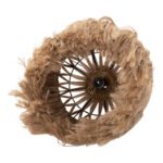 ΦΩΤΙΣΤΙΚΟ ΟΡΟΦΗΣ ΑΠΟ ΙΝΕΣ ΑΜΠΑΚΑ ΣΕ ΦΥΣΙΚΟ ΧΡΩΜΑ Φ52x48-120Yεκ.HM7760 - Image 5