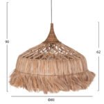 ΦΩΤΙΣΤΙΚΟ ΟΡΟΦΗΣ ΑΠΟ ΙΝΕΣ ΚΑΝΝΑΒΗΣ ΜΑΝΙΛΑΣ ΣΕ ΦΥΣΙΚΟ Φ80x62-90Yεκ.HM7780 - Image 2