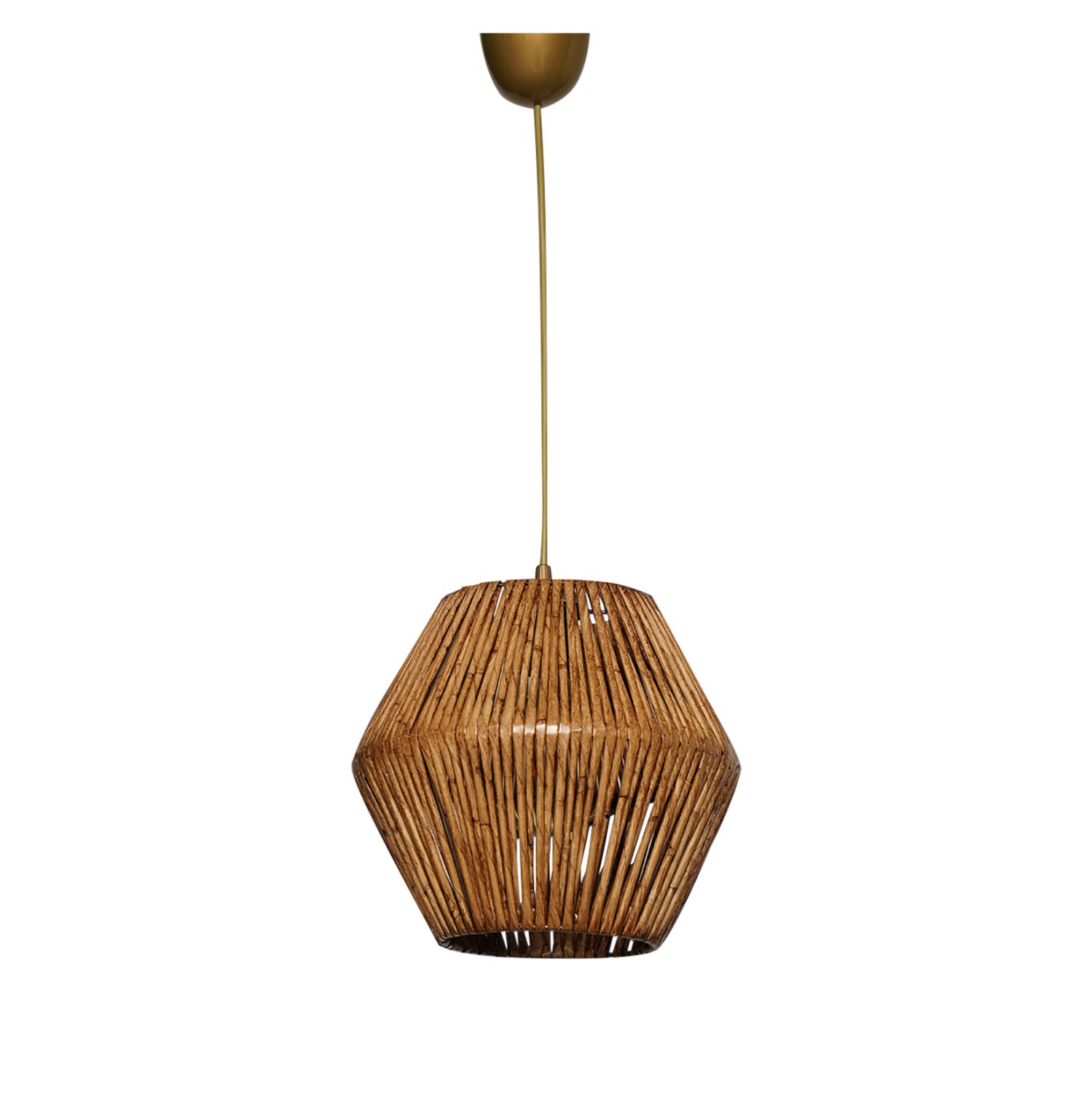 fotistiko-orofis-esoterikoy-choroy-krema ΦΩΤΙΣΤΙΚΟ ΟΡΟΦΗΣ ΕΣΩΤΕΡΙΚΟΥ ΧΩΡΟΥ ΚΡΕΜΑΣΤΟ HM7362 ΑΠΟ ΜΕΤΑΛΛΟ ΚΑΙ BAMBOO ΚΑΡΥΔΙ 25x25x55Υ εκ. - Image 1