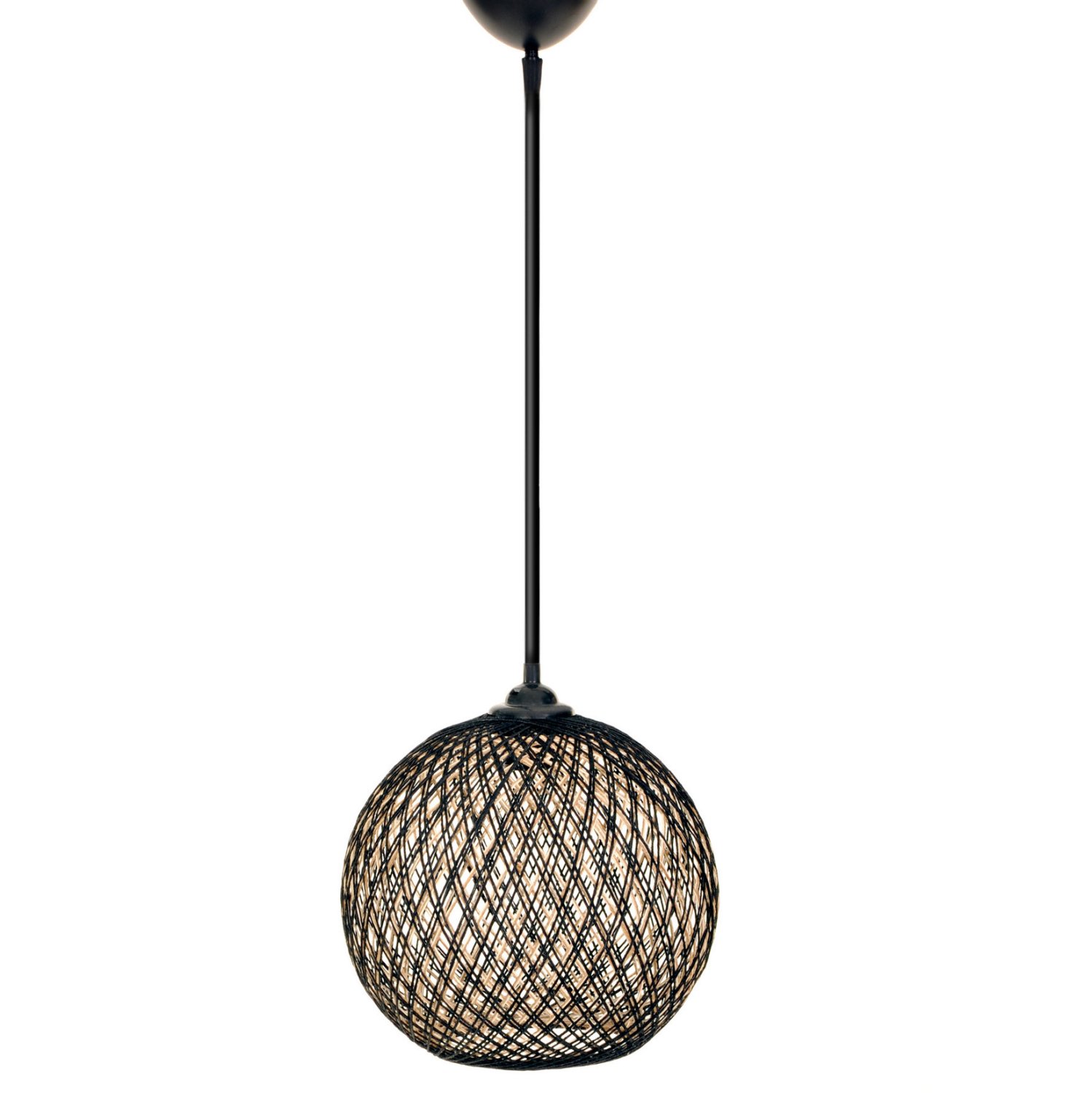 fotistiko-orofis-esoterikoy-choroy-krema ΦΩΤΙΣΤΙΚΟ ΟΡΟΦΗΣ ΕΣΩΤΕΡΙΚΟΥ ΧΩΡΟΥ ΚΡΕΜΑΣΤΟ HM7352.03 ΑΠΟ ΣΧΟΙΝΙ ΜΑΥΡΟ ΜΠΕΖ Φ22x55Υ εκ. - Image 1