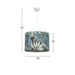 ΦΩΤΙΣΤΙΚΟ ΟΡΟΦΗΣ HM7498 28x65 εκ. - Image 2