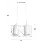 ΦΩΤΙΣΤΙΚΟ ΟΡΟΦΗΣ HM7499.02 40x65 εκ. - Image 2