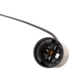 ΦΩΤΙΣΤΙΚΟ ΟΡΟΦΗΣ ΚΡΕΜΑΣΤΟ 8-ΦΩΤΟ HM4176 ΜΑΥΡΟ ΜΕΤΑΛΛΙΚΟ-ΜΑΥΡΑ ΚΑΛΩΔΙΑ Φ100x180Υ - Image 5