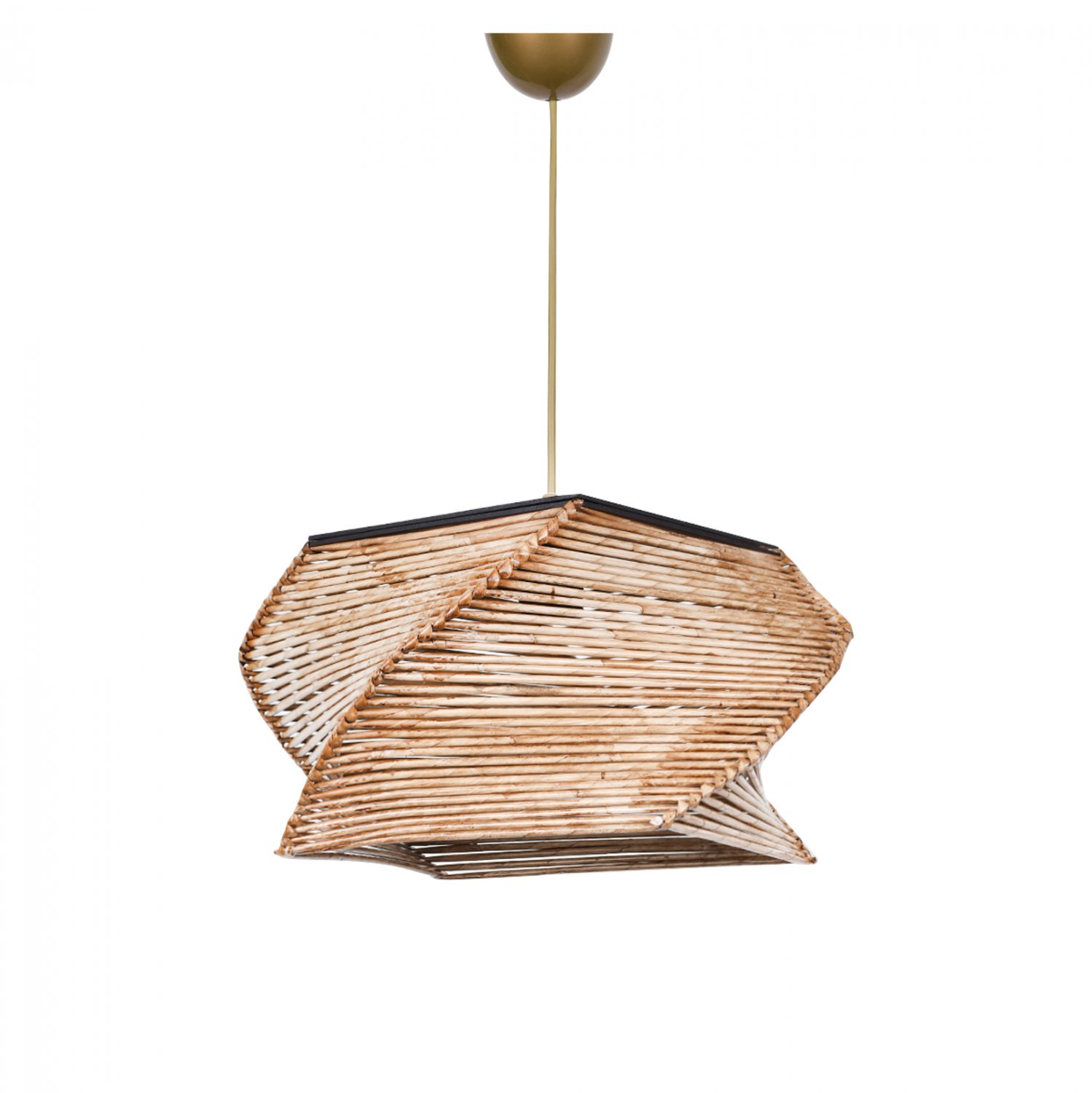 fotistiko-orofis-kremasto-apo-xylo-kai-b ΦΩΤΙΣΤΙΚΟ ΟΡΟΦΗΣ ΕΣΩΤΕΡΙΚΟΥ ΧΩΡΟΥ ΚΡΕΜΑΣΤΟ ΑΠΟ ΞΥΛΟ ΚΑΙ BAMBOO ΦΥΣΙΚΟ HM7357 36x36x65Υ εκ. - Image 1