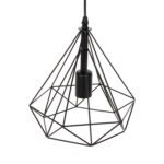 ΦΩΤΙΣΤΙΚΟ ΟΡΟΦΗΣ ΚΡΕΜΑΣΤΟ HM4063 ΜΑΥΡΟ ΜΕΤΑΛΛΙΚΟ ΚΑΠΕΛΟ 25x22x123Υεκ. - Image 3