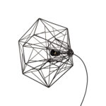 ΦΩΤΙΣΤΙΚΟ ΟΡΟΦΗΣ ΚΡΕΜΑΣΤΟ HM4068 ΜΑΥΡΟ ΜΕΤΑΛΛΙΚΟ ΚΑΠΕΛΟ 40x35x130Υεκ. - Image 5