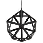 ΦΩΤΙΣΤΙΚΟ ΟΡΟΦΗΣ ΚΡΕΜΑΣΤΟ HM4073 ΜΑΥΡΟ ΜΕΤΑΛΛΟ 30x30x35Yεκ. - Image 4