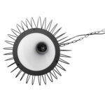 ΦΩΤΙΣΤΙΚΟ ΟΡΟΦΗΣ ΚΡΕΜΑΣΤΟ HM4074 ΜΕΤΑΛΛΙΚΟ ΜΑΥΡΟ ΚΑΠΕΛΟ Φ33x43-141Yεκ. - Image 6