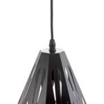 ΦΩΤΙΣΤΙΚΟ ΟΡΟΦΗΣ ΚΡΕΜΑΣΤΟ HM4083 3 "ΦΑΝΑΡΑΚΙΑ" ΜΑΥΡΟ ΜΕΤΑΛΛΟ Φ23x127Yεκ. - Image 5