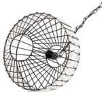 ΦΩΤΙΣΤΙΚΟ ΟΡΟΦΗΣ ΚΡΕΜΑΣΤΟ HM4092 ΜΕΤΑΛΛΙΚΟ ΜΑΥΡΟ ΚΑΠΕΛΟ Φ33,5x29-127,5Υεκ. - Image 5