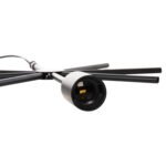 ΦΩΤΙΣΤΙΚΟ ΟΡΟΦΗΣ ΚΡΕΜΑΣΤΟ HM4098 ΜΑΥΡΟ ΜΕΤΑΛΛΟ ΑΣΤΕΡΙ 34x40x106Υεκ. - Image 5