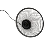 ΦΩΤΙΣΤΙΚΟ ΟΡΟΦΗΣ ΚΡΕΜΑΣΤΟ HM4102 ΜΑΥΡΟ ΜΕΤΑΛΛΙΚΟ ΚΑΠΕΛΟ Φ25x115Υεκ. - Image 5