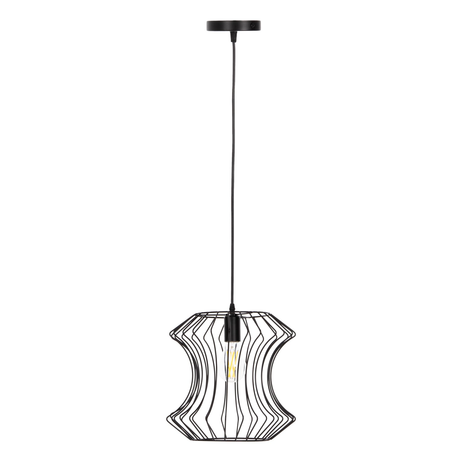 fotistiko-orofis-kremasto-fb94112-mayro- ΦΩΤΙΣΤΙΚΟ ΟΡΟΦΗΣ ΚΡΕΜΑΣΤΟ HM4112 ΜΑΥΡΟ ΜΕΤΑΛΛΟ Φ30x126Υεκ - Image 1