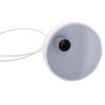 ΦΩΤΙΣΤΙΚΟ ΟΡΟΦΗΣ ΚΡΕΜΑΣΤΟ HM4138 ΛΕΥΚΟ ΜΕΤΑΛΛΙΚΟ 3ΦΩΤΟ Φ33x33-115Υεκ. - Image 4