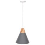 ΦΩΤΙΣΤΙΚΟ ΟΡΟΦΗΣ ΚΡΕΜΑΣΤΟ HM4145 ΓΚΡΙ ΜΕΤΑΛΛΙΚΟ ΚΑΠΕΛΟ Φ25x125Y εκ.