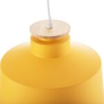 ΦΩΤΙΣΤΙΚΟ ΟΡΟΦΗΣ ΚΡΕΜΑΣΤΟ HM4158.06 ΚΙΤΡΙΝΟ ΚΑΠΕΛΟ ΑΛΟΥΜΙΝΙΟΥ Φ30x123,5Υεκ - Image 4