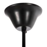 ΦΩΤΙΣΤΙΚΟ ΟΡΟΦΗΣ ΚΡΕΜΑΣΤΟ HM4178 8-ΦΩΤΟ ΣΧΟΙΝΙ ΚΑΙ ΜΑΥΡΟ ΜΕΤΑΛΛΟ 84x84x121Υεκ. - Image 6